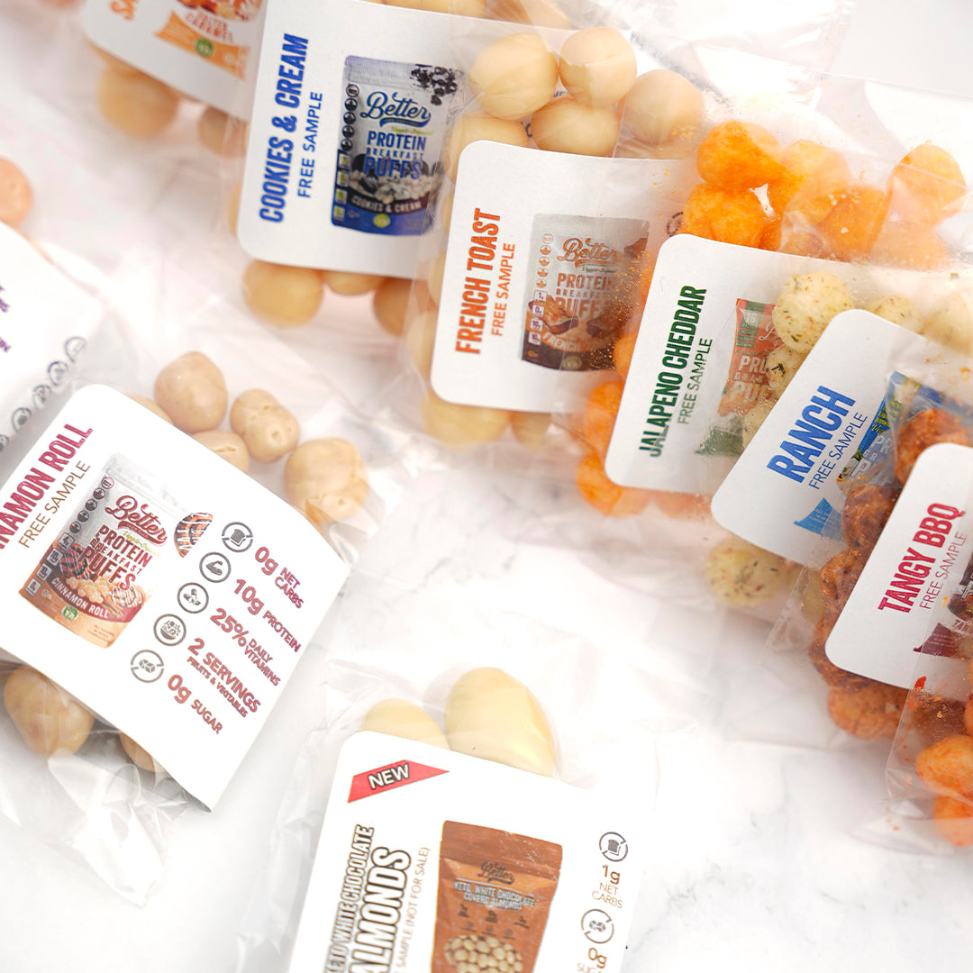 Free snack samples for influencers